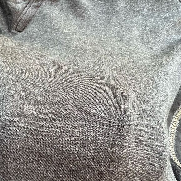 Bilancioni Zip Up Sweater Jacket Silk Wool Blend Dark Charcoal Gray size 52 - Picture 6 of 13